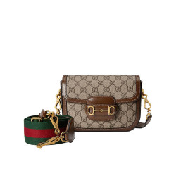 GUCCI 古驰 Horsebit 1955系列 女士斜挎包 658574HUHHG85