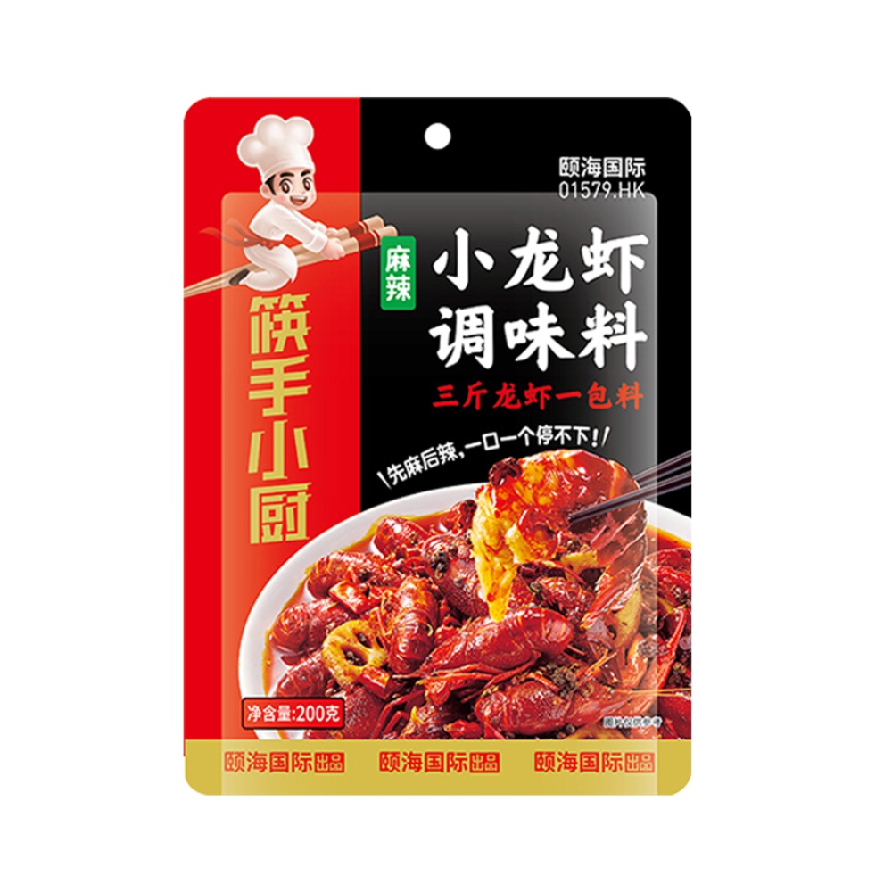 筷手小厨 小龙虾调味料 麻辣 200g