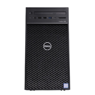 DELL 戴尔 Precision T3640 商务台式机 黑色 (酷睿i7-10700、GTX 1660 Super 6G、64GB、1TB SSD+1TB  HDD、风冷)