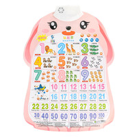乐乐鱼 兔子有声挂图 5件套 交通工具+汉字+英文字母+拼音+数字