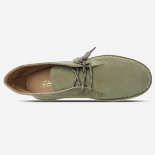 Clarks 其乐 Desert Boot 2 男士工装靴 261563777 橄榄绿 44