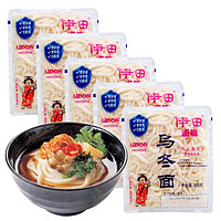伊田面馆 日式乌冬面200g*5袋方便速食面拌面汤面火锅面鲜面条早餐必备