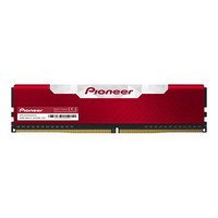 Pioneer 先锋 冰锋系列 DDR4 3600MHz 台式机内存 马甲条 红色 8GB APS-M48GU0A36G