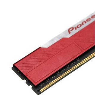 Pioneer 先锋 冰锋系列 DDR4 3600MHz 台式机内存 马甲条 红色 8GB APS-M48GU0A36G