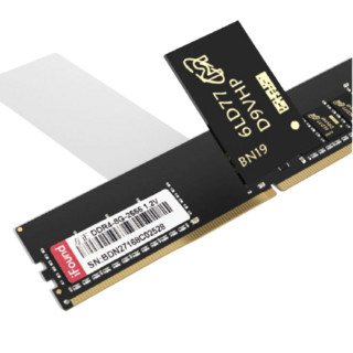 iFound DDR4 2666MHz 台式机内存 普条 黑色 8GB