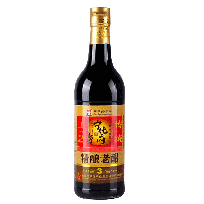 宁化府 手工三年 精酿老醋 500ml