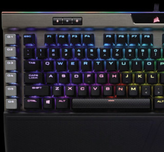 USCORSAIR 美商海盗船 K95 PLATINUM 110键 有线机械键盘 青铜色 Cherry银轴 RGB