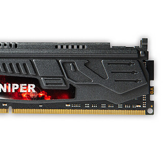 G.SKILL 芝奇 Sniper系列 DDR3 1866MHz 台式机内存 马甲条  黑色 8GB 4GBx2 F3-14900CL9D-8GBSR