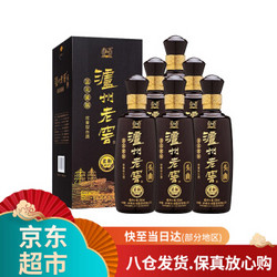 LUZHOULAOJIAO 泸州老窖 52度 头曲柔和浓香型白酒500mL*6瓶（整箱装）