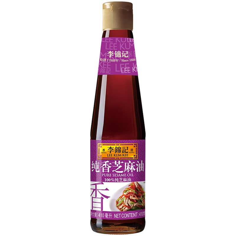 LEE KUM KEE 李锦记 纯香芝麻油 410ml