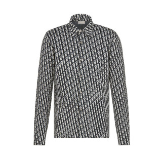 dior 迪奥 oblique 男士长袖衬衫 023m550at099