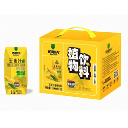 佰恩氏 鲜榨玉米汁 200ML*12瓶