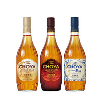 CHOYA 俏雅 【值得买专享】【日本直购】CHOYA 俏雅 本格梅酒闻香品梅三件套 15度1年+3年+原酒18度 720ml*3 醇厚梅香