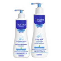 李佳琦热播：Mustela 妙思乐 洗发沐浴露500ml+保湿润肤乳300ml