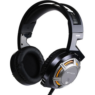 SOMiC 硕美科 G926 耳罩式头戴式动圈有线耳机 黑色 USB口