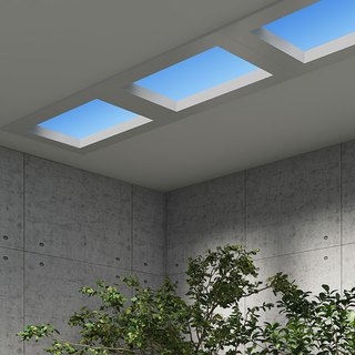 yeelight青空灯简约现代面板灯具大气创意自然光清空灯新款吸顶灯 青空灯s2101（下单后20个工作日内发货）