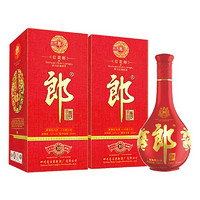 LANGJIU 郎酒 53度红花郎(10)酱香型白酒558ml*2 酱香典范，红花国色