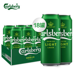 Carlsberg 嘉士伯 特醇嘉士伯啤酒  500ml*18罐