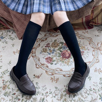 汝汝同学 jk制服 专用螺纹小腿袜