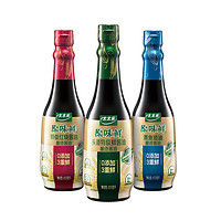 太太乐 原味鲜 酱油组合装 3口味 450ml*3瓶（特级红烧酱油450ml+头道特级鲜酱油450ml+蒸鱼豉油450ml）