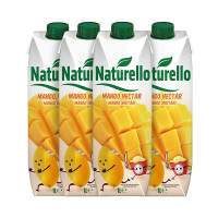 太慕 芒果汁饮料 1L*4瓶