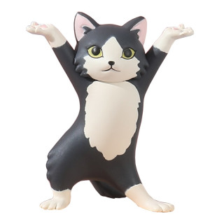 葫芦兄弟 妖娆猫(第3弹) 长毛垂耳猫 妖娆猫咪笔架扭蛋沙雕举笔猫咪