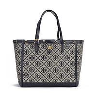 TORY BURCH 汤丽柏琦 T MONOGRAM提花抽绳托特包手提包