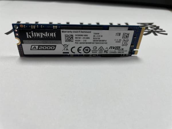 金士顿官方a2000kc2500固态硬盘1tm2笔记本台式机ssdnvme协议