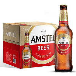 Heineken 喜力 Amstel红爵啤酒460ml*12瓶