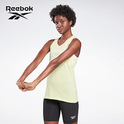 Reebok 锐步 官方女子GI6687训练基础款舒适休闲健身活力运动背心