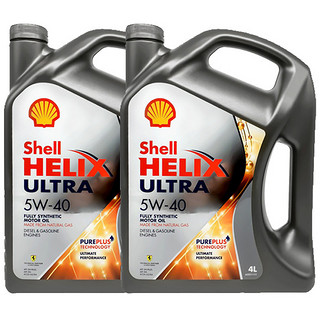 Shell 壳牌 5W-40 A3/B4 SN plus级 全合成机油 4L 2瓶