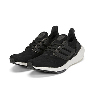 adidas 阿迪达斯 Ultraboost 21 男子跑鞋 FY0378 黑色/白色 44.5