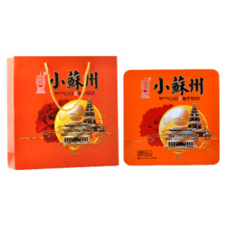 小苏州 中秋节月饼礼盒装香辣小龙虾月饼500g