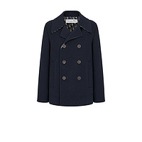 Dior 迪奥 Oblique 女士羊毛短款大衣 110C08A1375_X5803 海军蓝 42