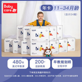 babycare&BCKID早教盒子宝宝玩具游戏书籍11-34月11月龄