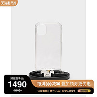 1017 Alyx 9sm Iphone 11 黑色透明背带锁扣吊饰手机壳正品（黑色）