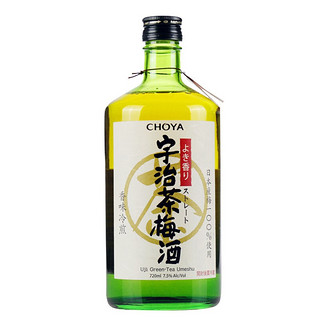 CHOYA 俏雅 日本原装进口果酒蝶矢宇治茶梅酒720ml