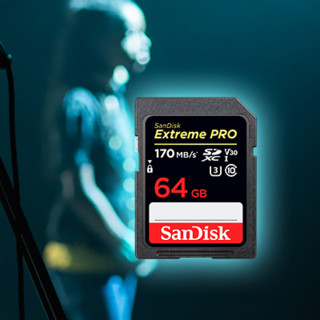 SanDisk 闪迪 至尊高速系列 SD存储卡 64GB（UHS-I、V30、U3）