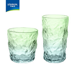 LOVWISH 乐唯诗 冰川玻璃杯 渐变色 310ml+380ml