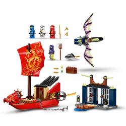 LEGO 乐高 Ninjago幻影忍者系列 71749 命运赏赐号之战