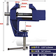 MYTEC 美科 小台钳小型台虎钳迷你工作台家用桌钳夹具diy平口钳多功能夹钳子
