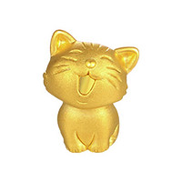 China Gold 中国黄金 GB0P451 傲娇猫足金转运珠 1.27g