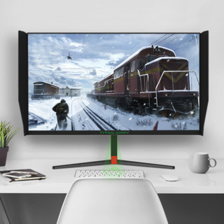 TITAN ARMY 泰坦军团 T27UG 27英寸 IPS FreeSync 显示器 (3840×2160、144Hz、99%sRGB、HDR10、Type-C 15W)