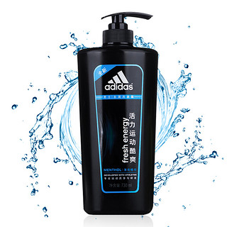 adidas 阿迪达斯 男士活力运动酷爽去屑洗发露 730ml