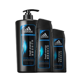 adidas 阿迪达斯 男士活力运动酷爽去屑洗发露 220ml