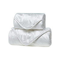  罗莱生活 LUOLAI 家纺 丝绾 提花蚕丝二合一被 白色 220*250cm