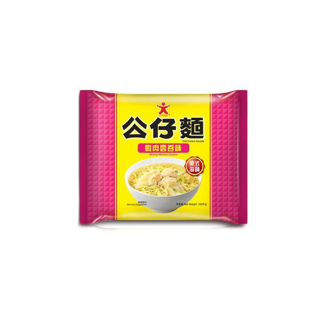 小吃|原味冬菜味的公仔面
