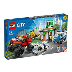 LEGO 乐高 城市系列 60245 巨轮越野车大劫案