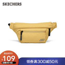 SKECHERS 斯凯奇 Skechers斯凯奇机能运动风成人腰包L421U033 深卡其/01HN