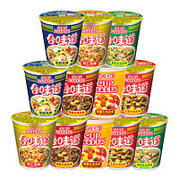 PLUS会员：NISSIN 日清食品 合味道混合装 6口味 12杯